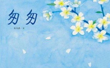 《匆匆》心得体会5篇