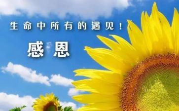 表示感谢的作文6篇