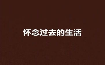 我怀念的你作文800字7篇