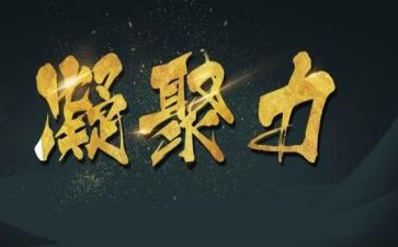 培训凝聚力心得体会5篇