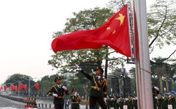 国庆升国旗致辞稿5篇