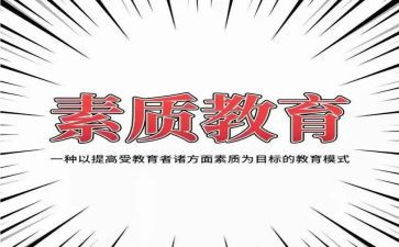 素质教育总结6篇