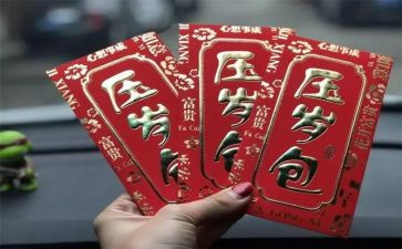压岁钱的作文(200)字8篇