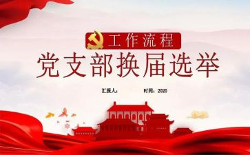 党支部换届工作总结5篇
