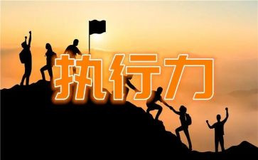 公司执行力心得体会8篇