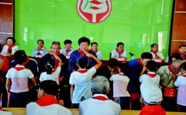 对受资助学校讲话稿5篇